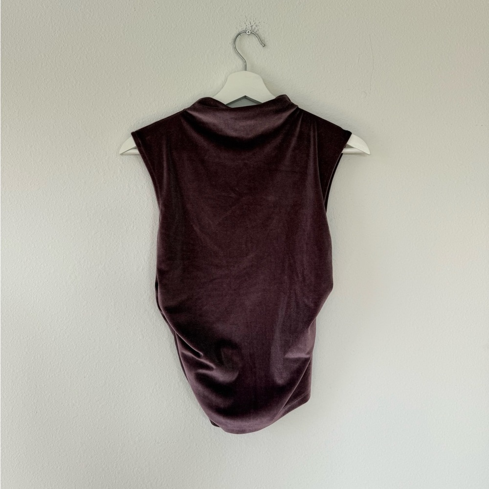 Velvet Mauve Blouse